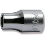 Koken 4405M-10 - 1/2 Sq. Dr. Chrome Metric 12 Point Socket 10mm