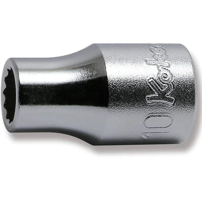 Koken 4405M-10 - 1/2 Sq. Dr. Chrome Metric 12 Point Socket 10mm