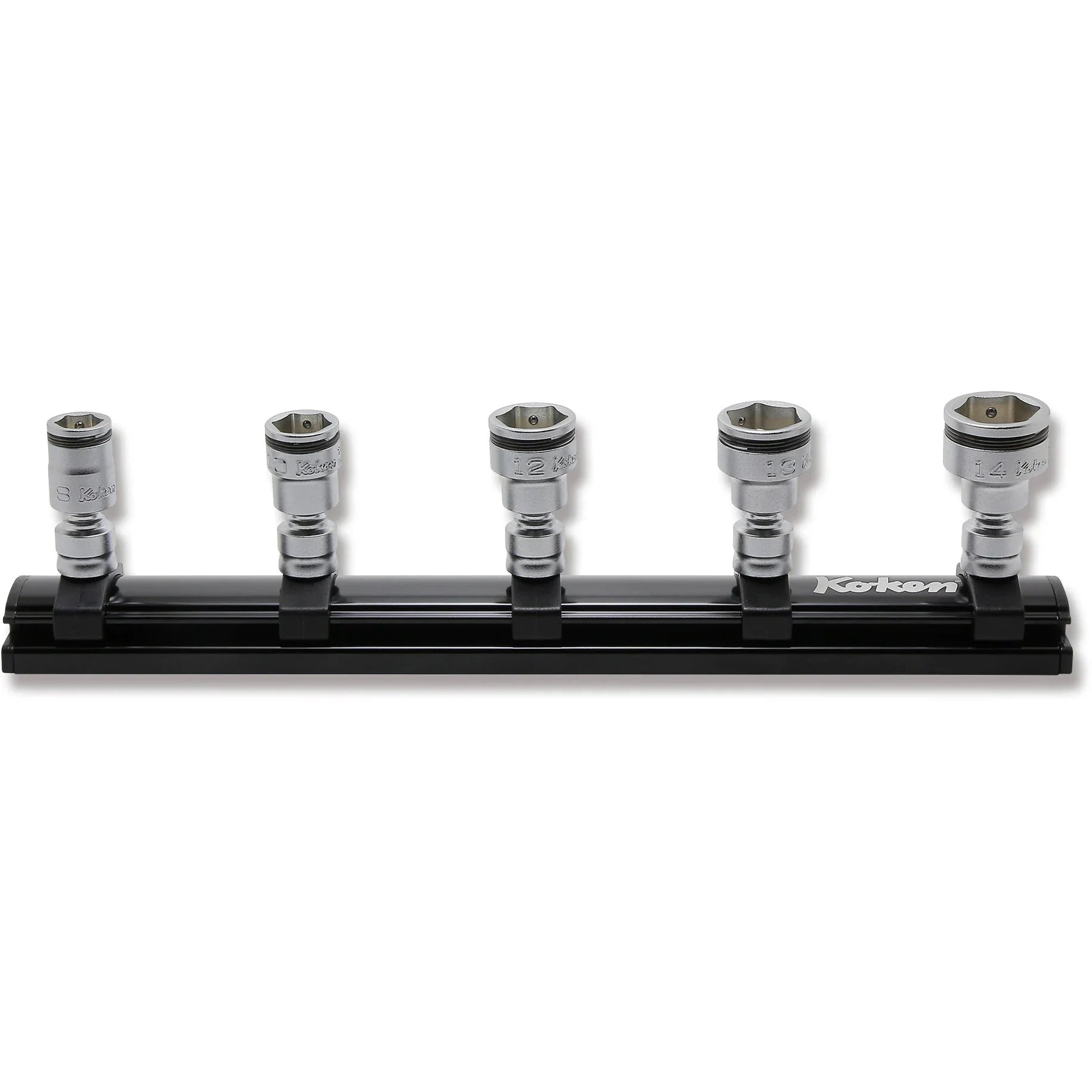 Koken RS2441MZ/5 - 1/4" Sq Drive Universal NUT GRIP Sockets Z-series - 5 pieces