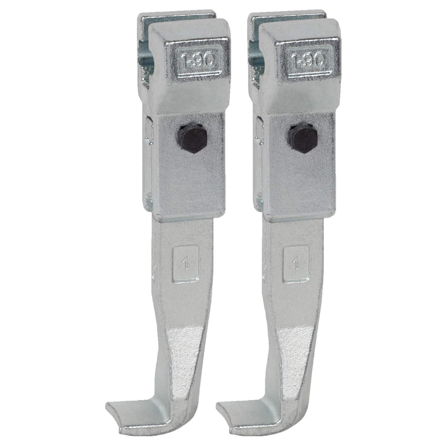 Kukko 1-90-P | Standard Jaws for 2-Jaw Universal Pullers Pair, Reach 100 mm