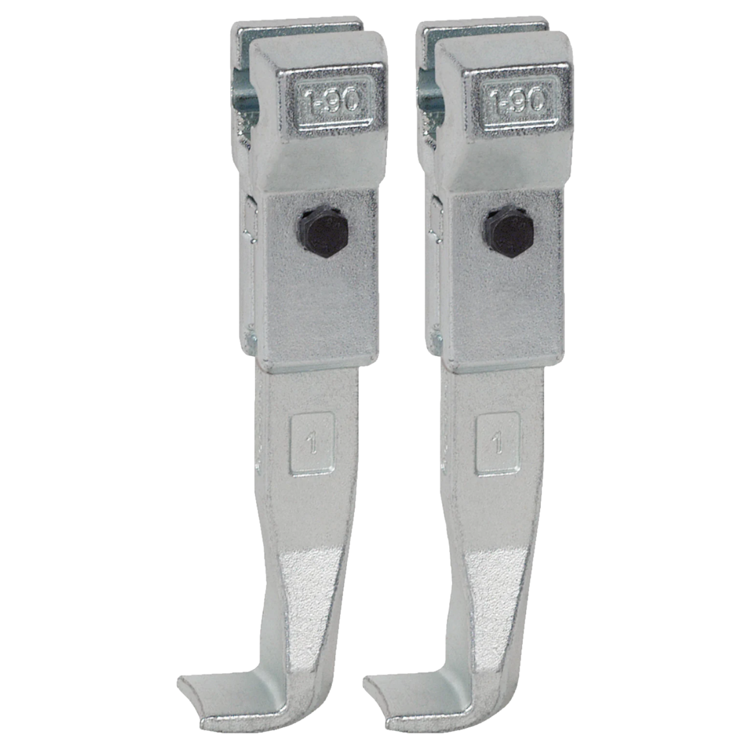 Kukko 1-90-P | Standard Jaws for 2-Jaw Universal Pullers Pair, Reach 100 mm