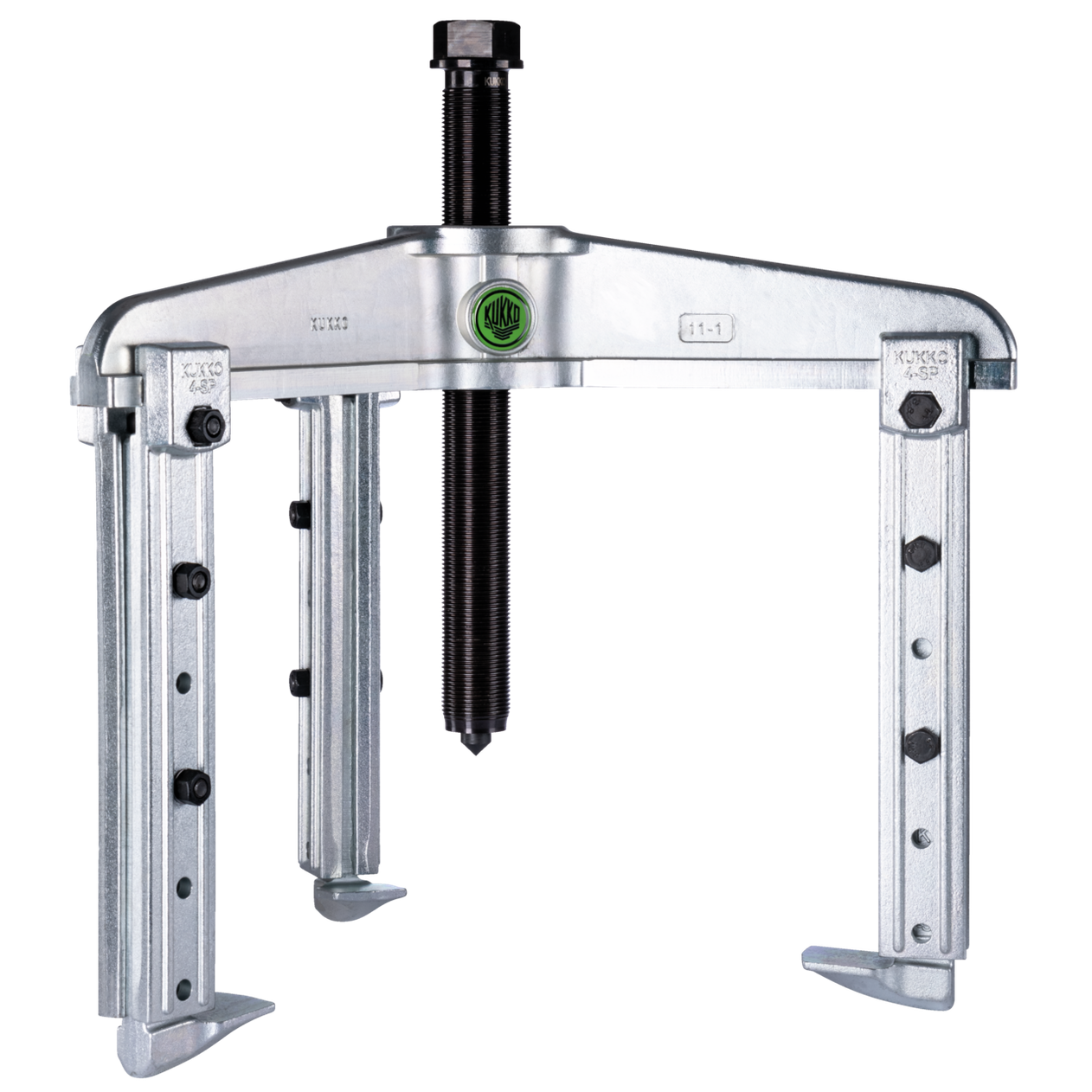Kukko 11-2-AV - Extra strong, 3-arm universal puller 650 x 300-500 mm with adjustable clamping depth
