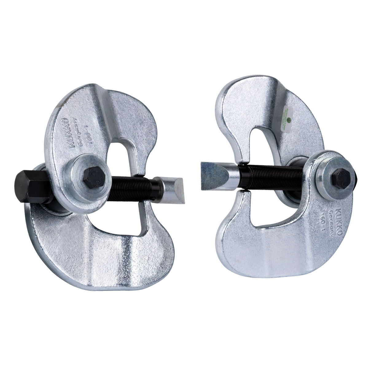 Kukko 160-2-P - Flange Spreader Pair ¯ 250 - 1200 mm