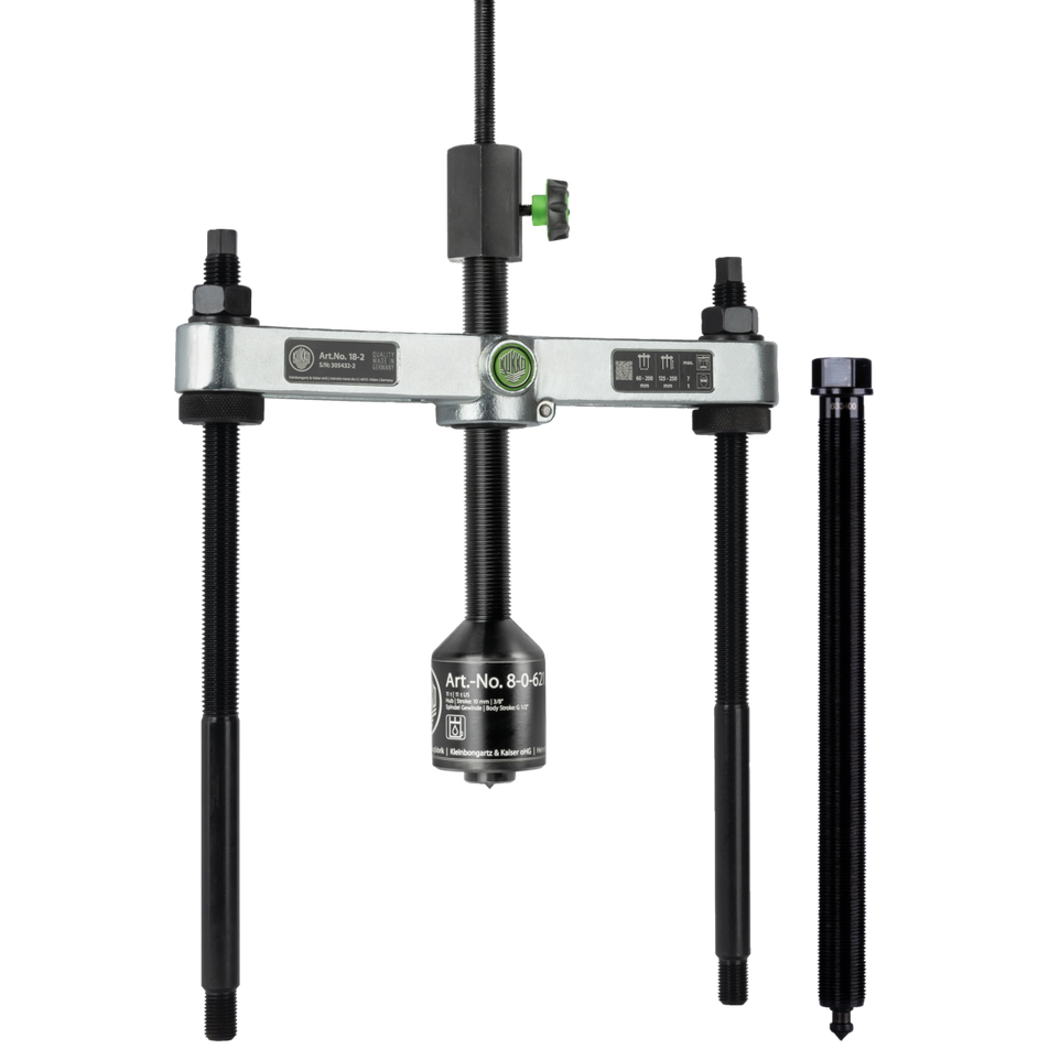 Kukko 18-2-B - Hydraulic extractor including mechanical spindle