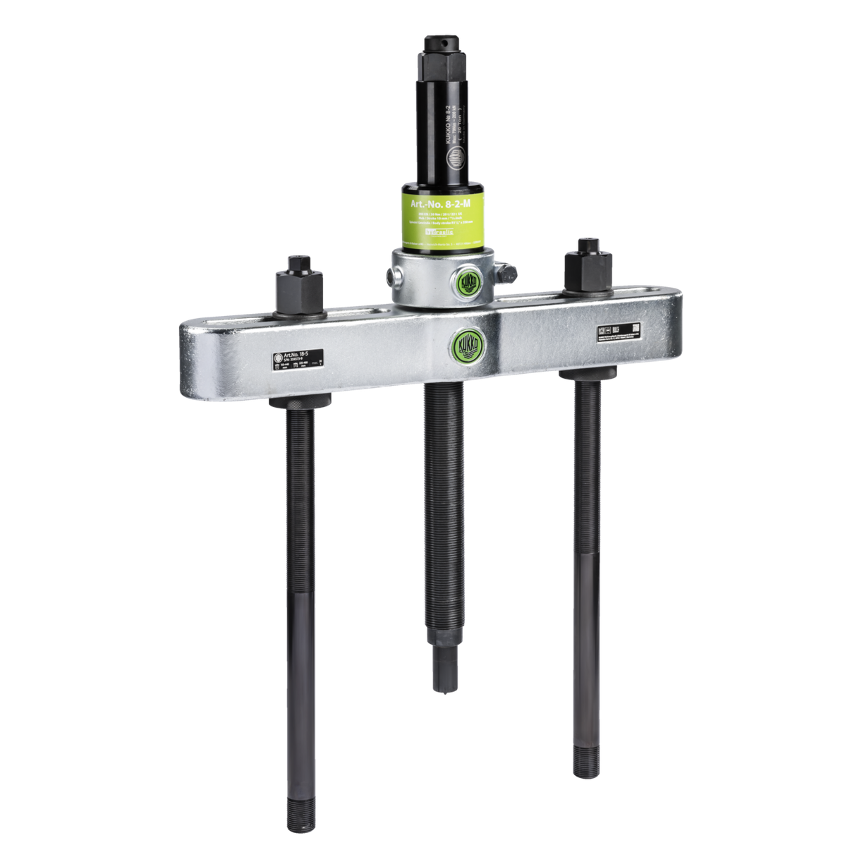 Kukko 18-5-B - Hydraulic puller 150-440/400 mm mechanical spindle included