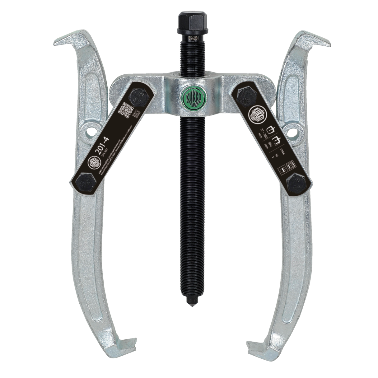Kukko 201-4 - 2-armed lug puller 380 x 300 mm with oscillating and reversible puller legs