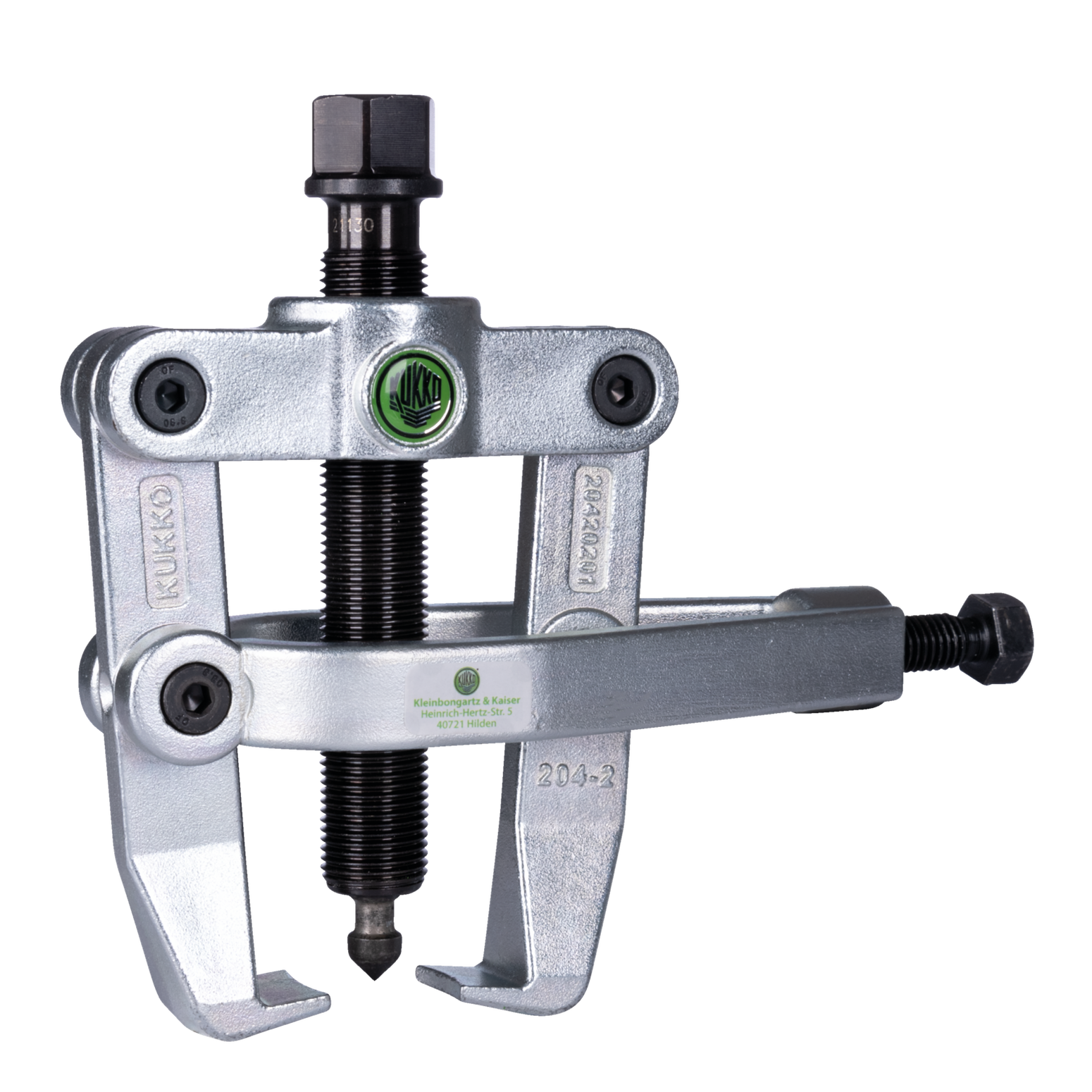 Kukko 204-2 | 2-jaw bearing puller with side clamp, up to 100 mm spread, 100 mm reach