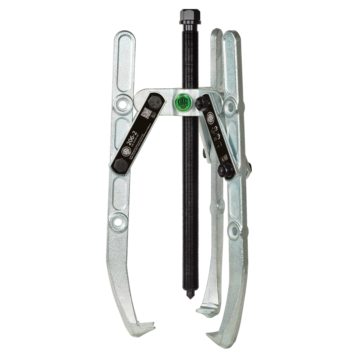 Kukko 206-3 - Heavy duty, 3-armed lug puller 500 x 540 mm with oscillating and height-adjustable puller legs
