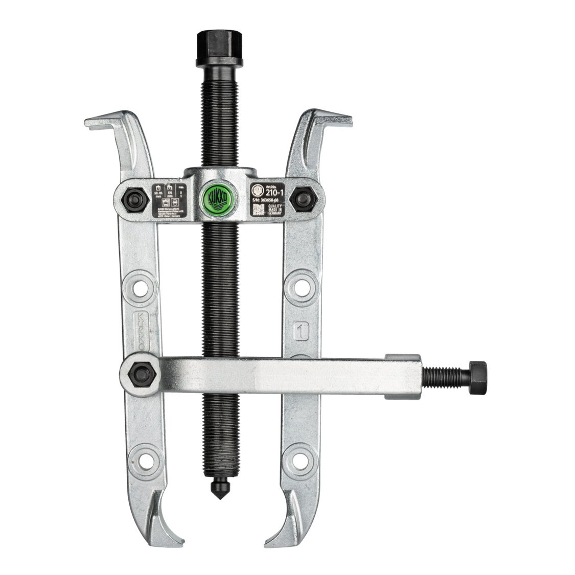 Kukko 210-1 - 2-arm separator "Cobra" 90 x 170 mm with adjustable clamping depth and side clamp