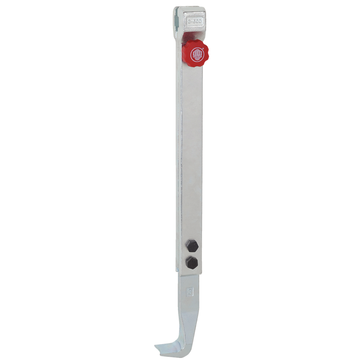 Kukko 3-502-E - Quick adjusting standard jaws single, total length 550 mm