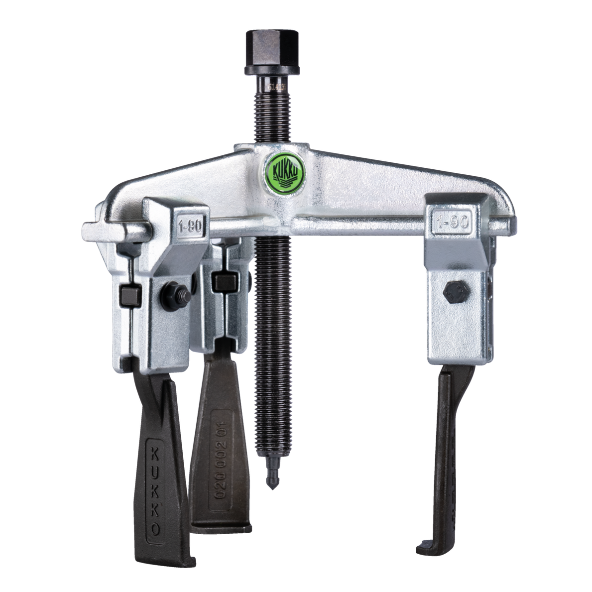 Kukko 30-10-S-T - 3-arm universal puller 120 x 100 mm with extremely narrow puller hooks