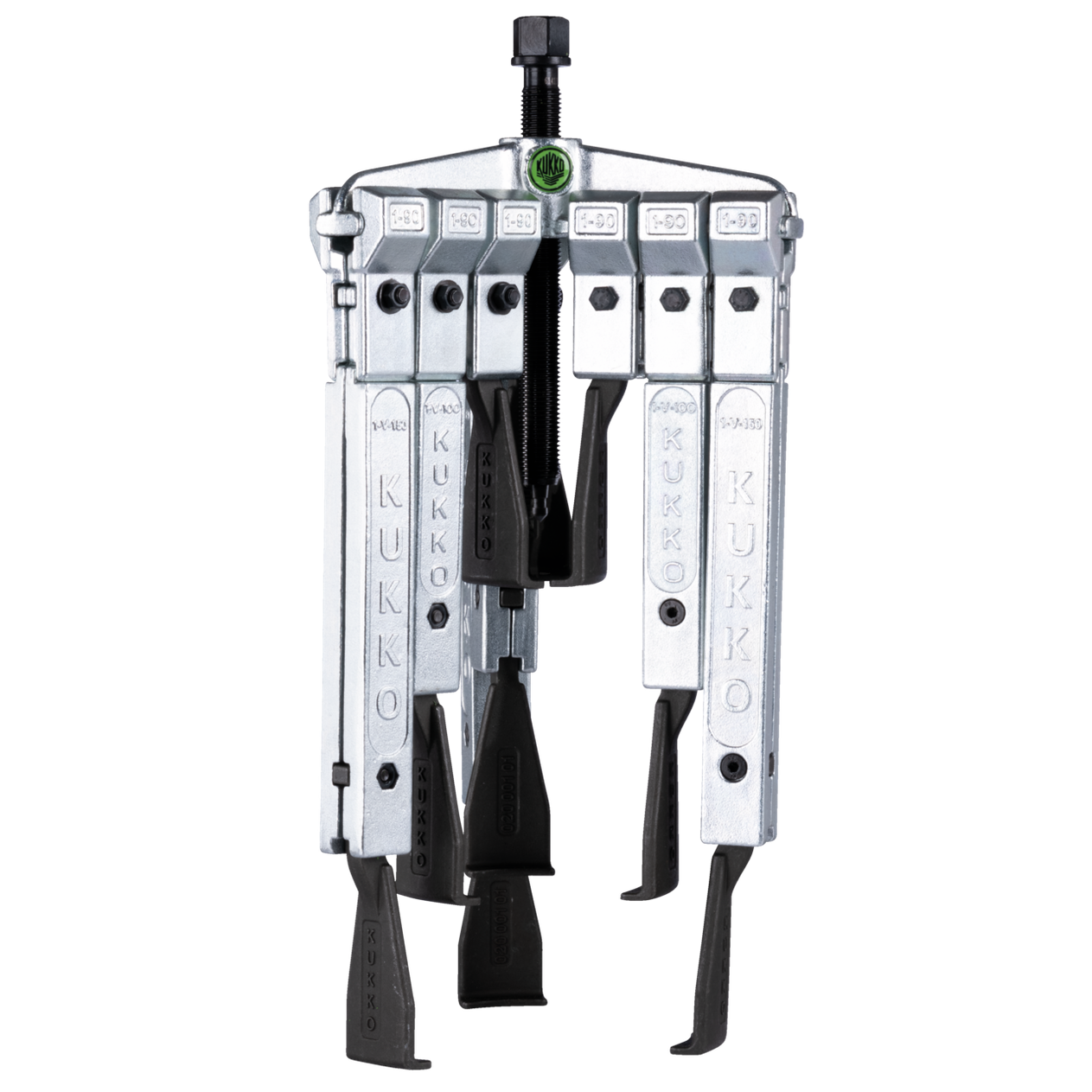 Kukko 30-10-SP - 3-arm universal puller 120 x 100 mm with narrow puller hooks in set