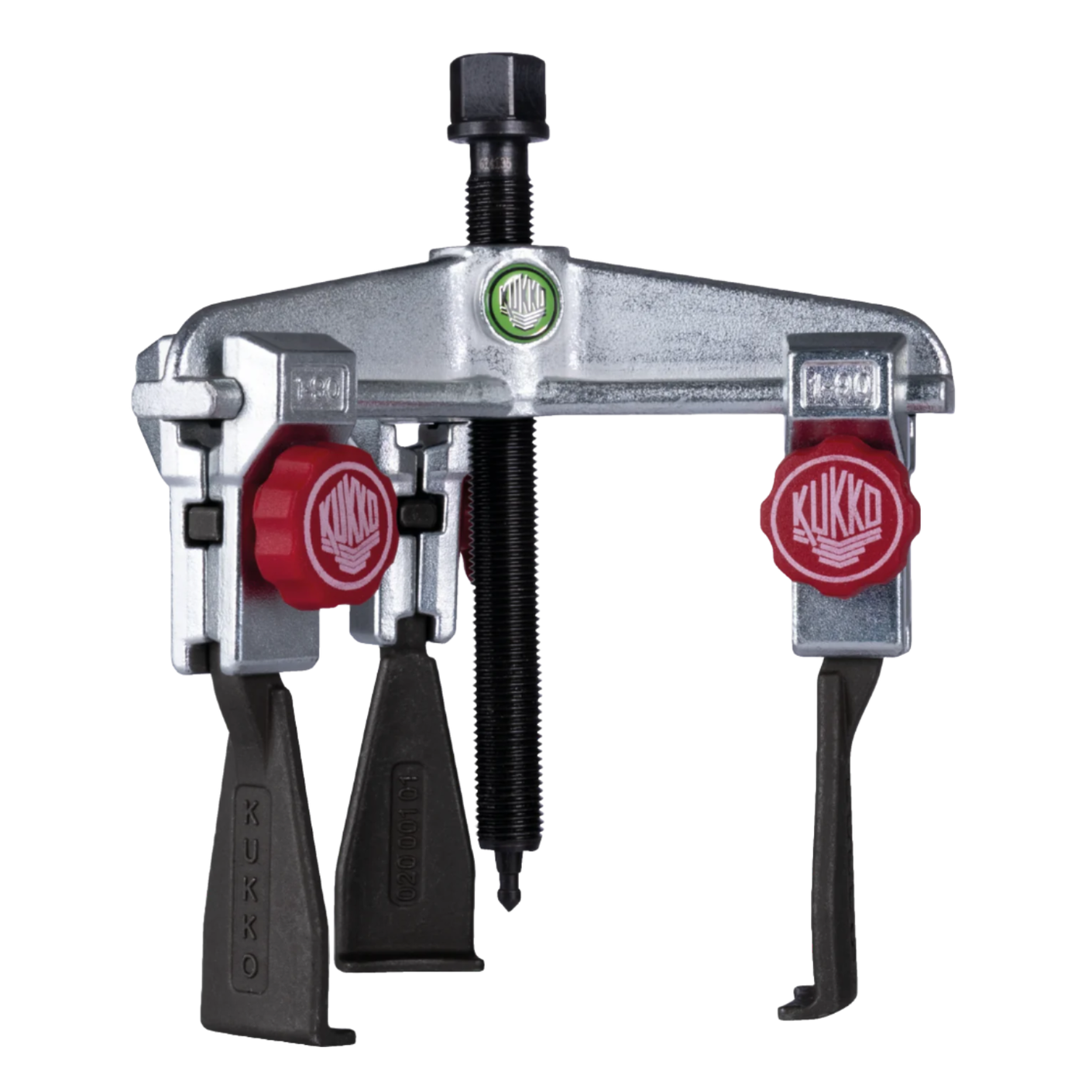 Kukko 30-2+S | 3-Jaw Universal Puller with Narrow, Quick Adjustment Jaws, up to 160 mm Spread, 150 mm Reach