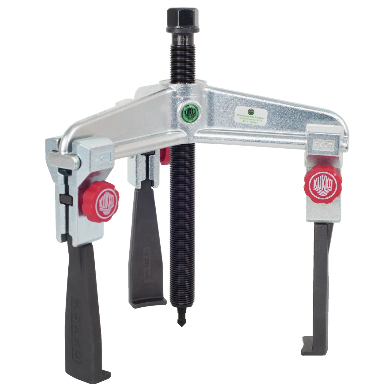 Kukko 30-20+S - 3-arm universal puller 200 x 150 mm with narrow, quick-adjustable trigger hooks