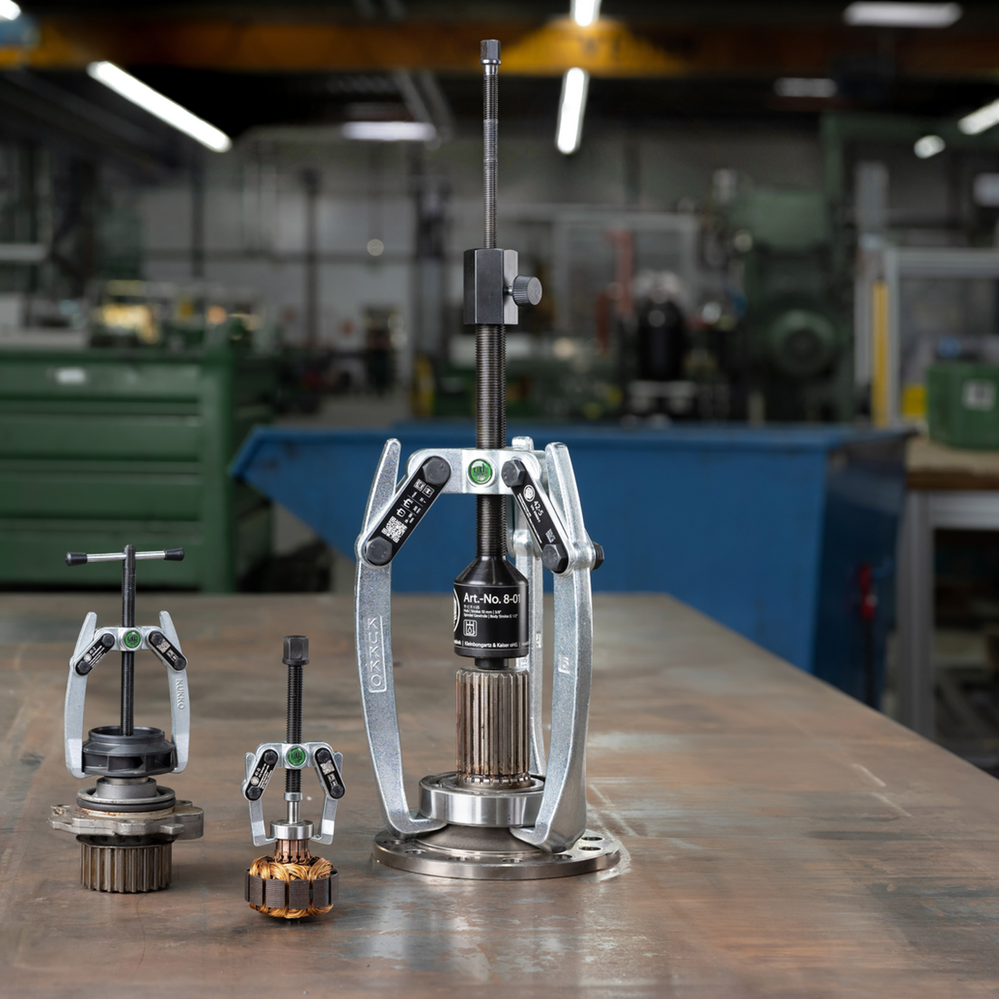 Kukko 41-0 | 2-jaw universal puller with swiveling jaws, up to 60 mm spread, 40 mm reach