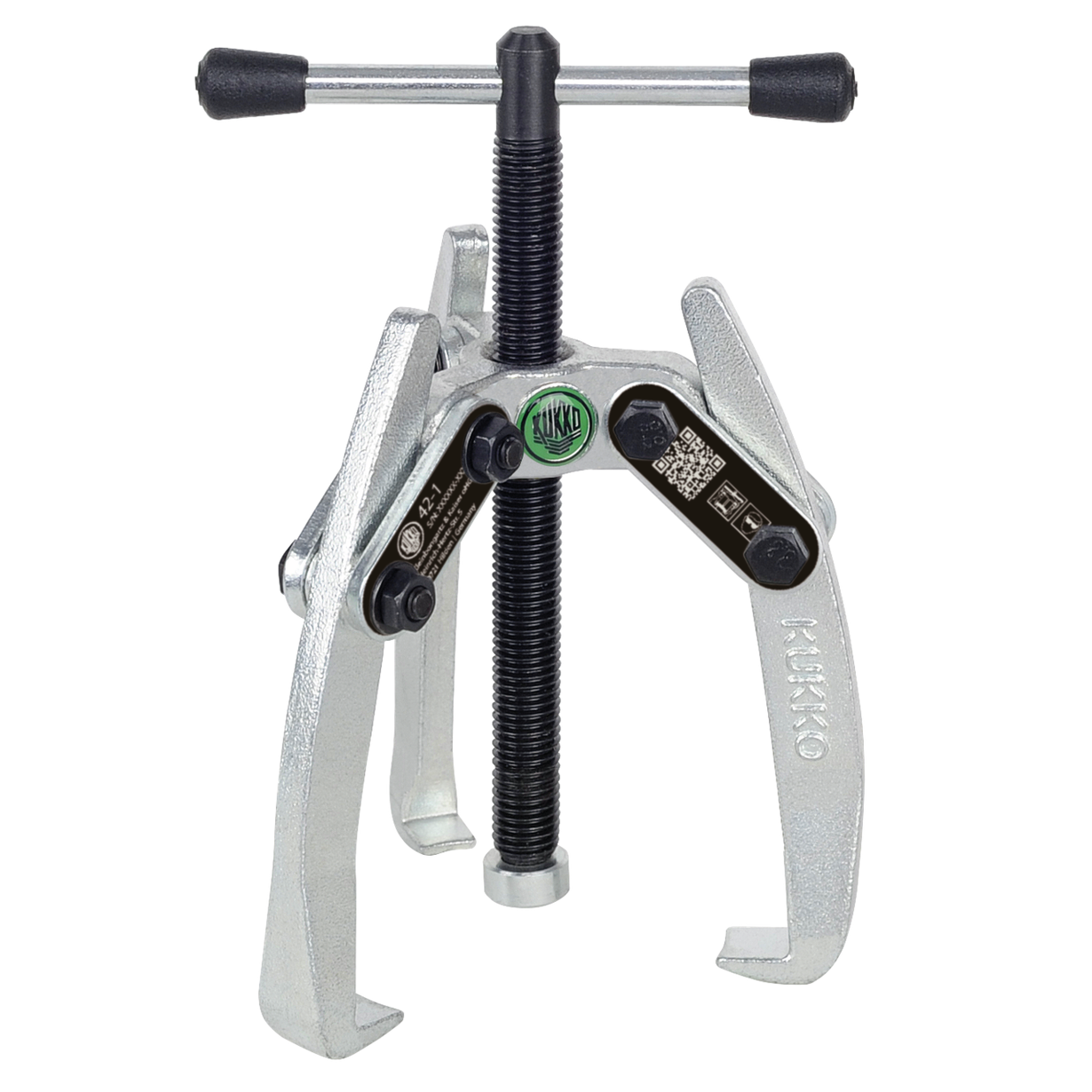 Kukko 42-1 - 3-arm universal puller 65 x 65 mm with swivel puller legs