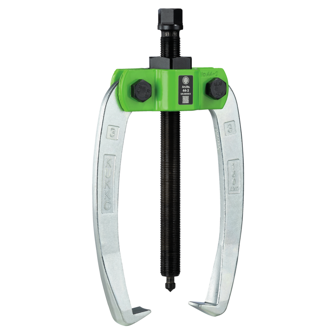 Kukko 44-3 - Handy, 2-arm industrial puller 160 x 160 mm with power-tr ...