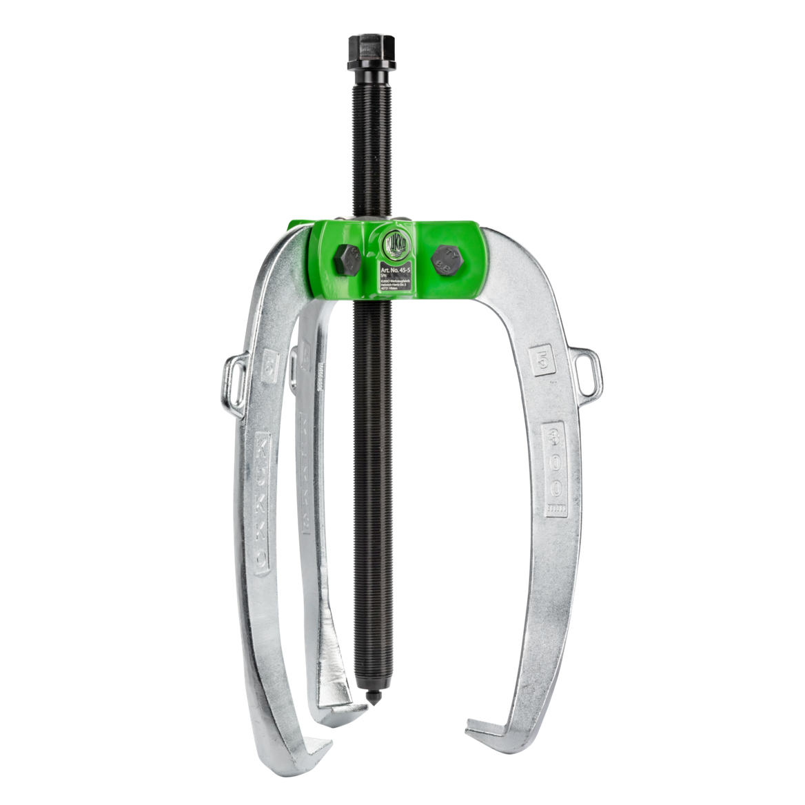 Kukko 45-6 - Handy, 3-arm industrial puller 375 x 275 mm with power-transmitting and self-centering puller legs