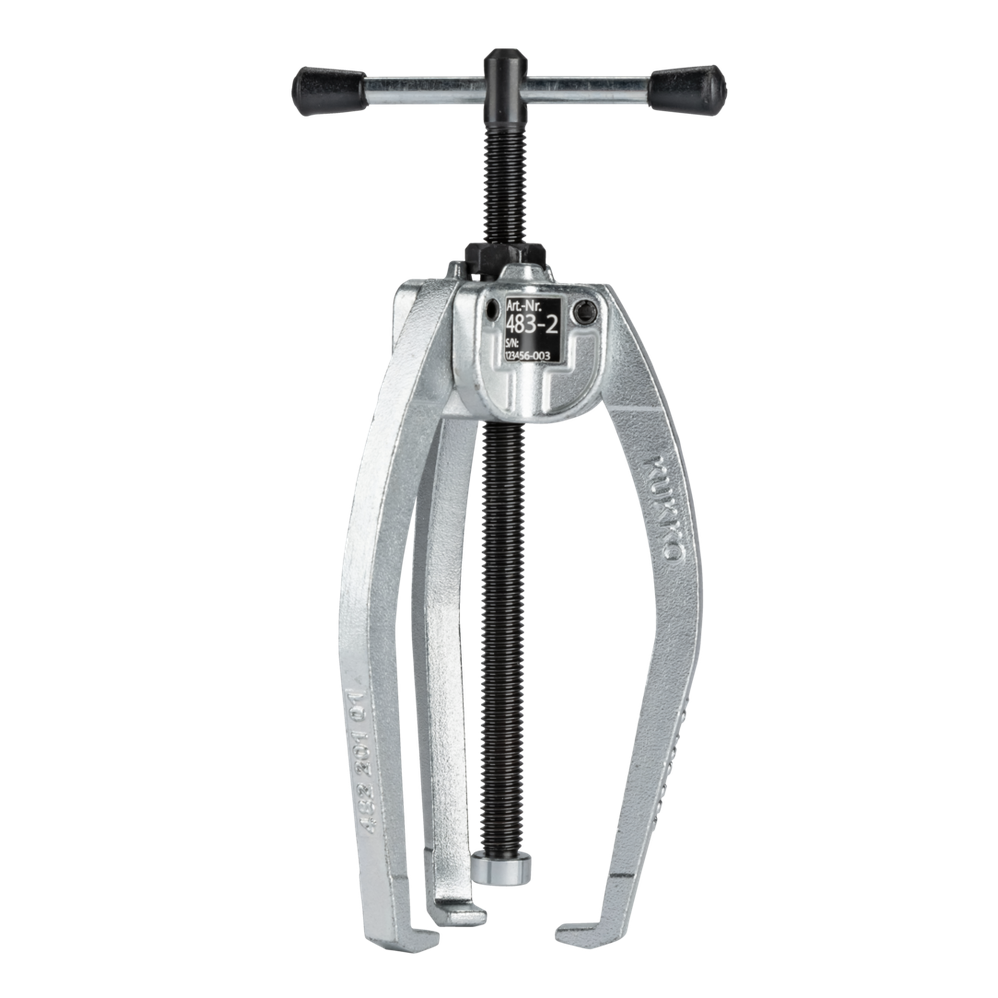 Kukko 483-2 - Handy 3-arm puller 85 x 90 mm with autogrip