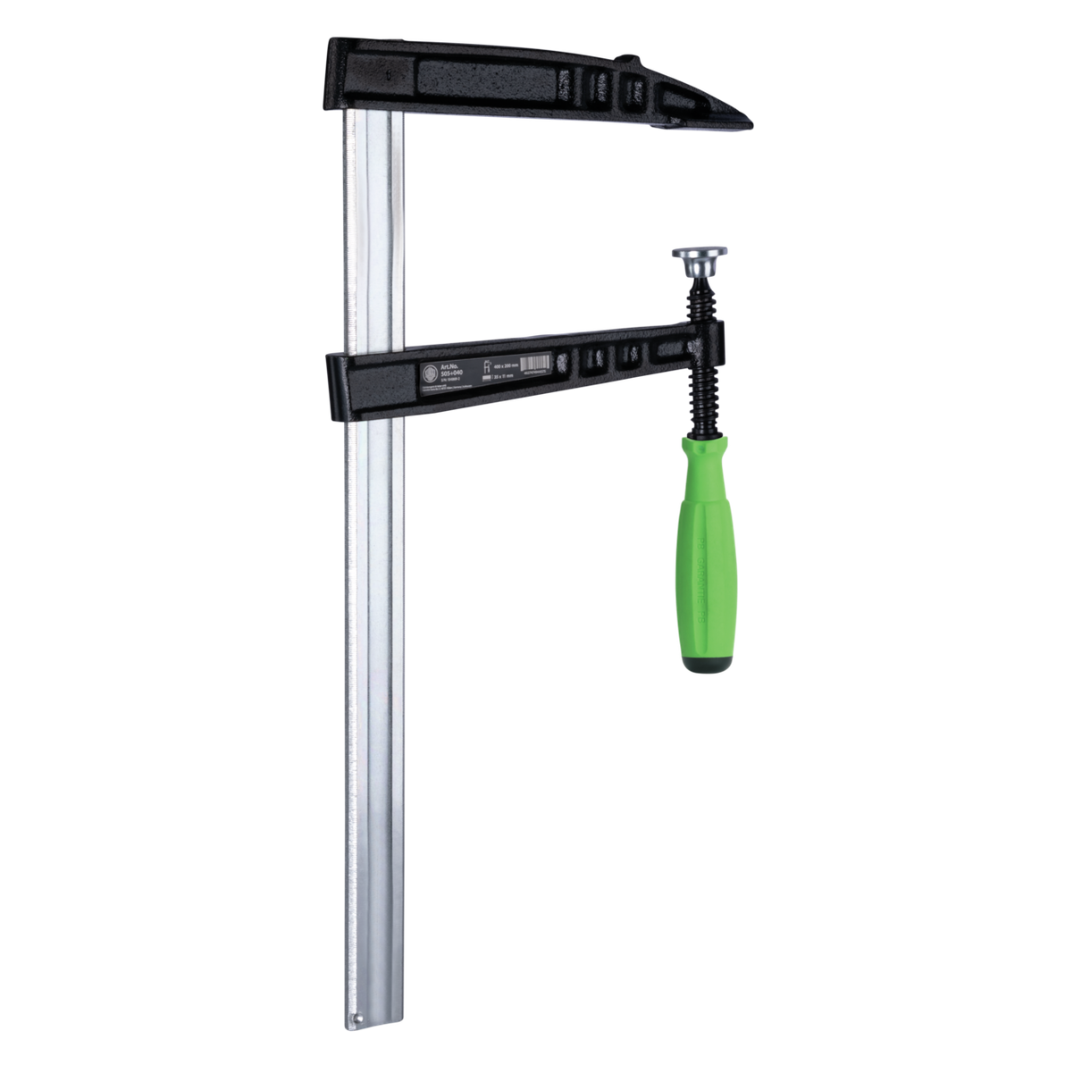 Kukko 507P060 - Deep clamping tempered cast iron screw clamps with 3K comfort grip 600/250 mm