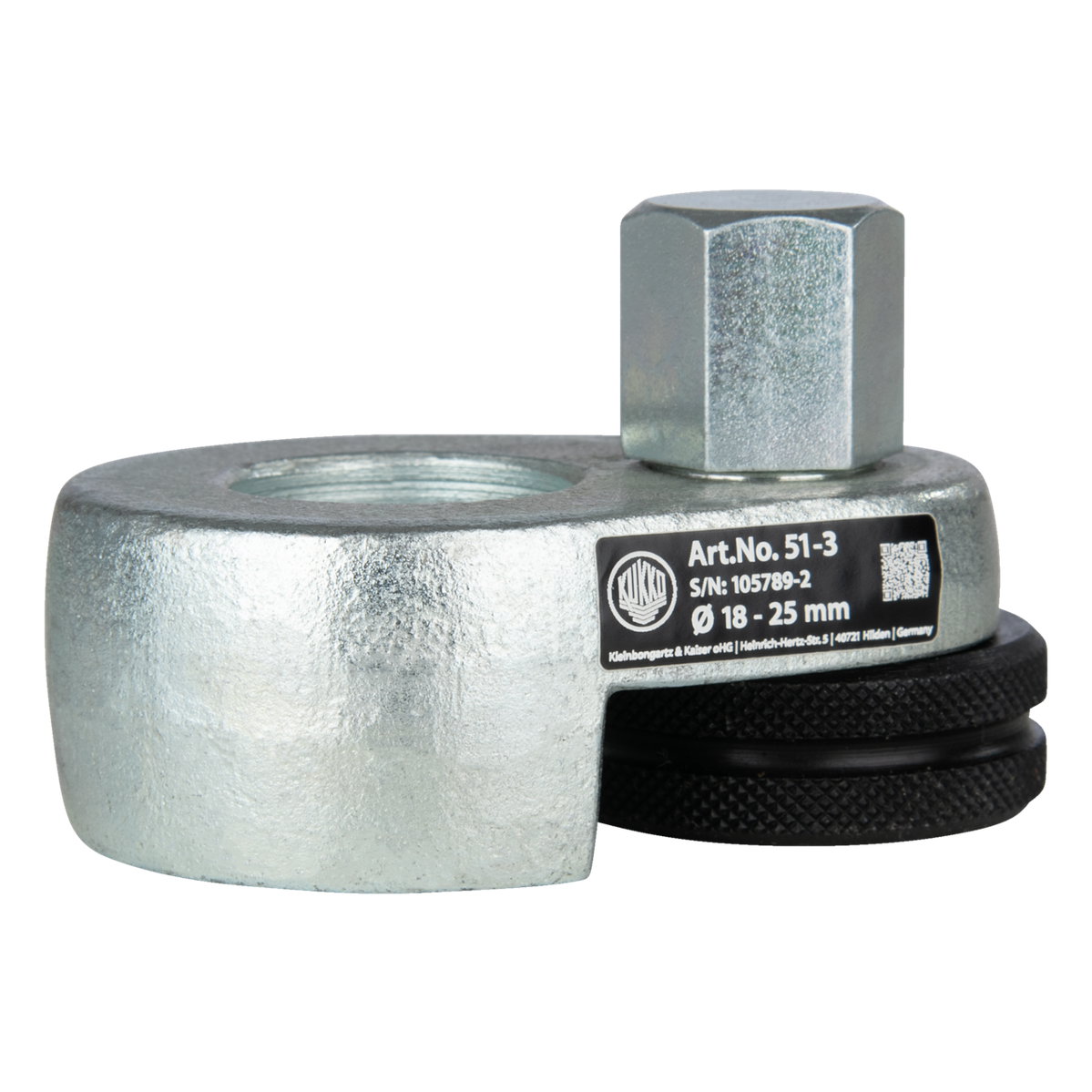 Kukko 51-3 - Stud extractor with internal teeth Economy ¯ 18-25 mm