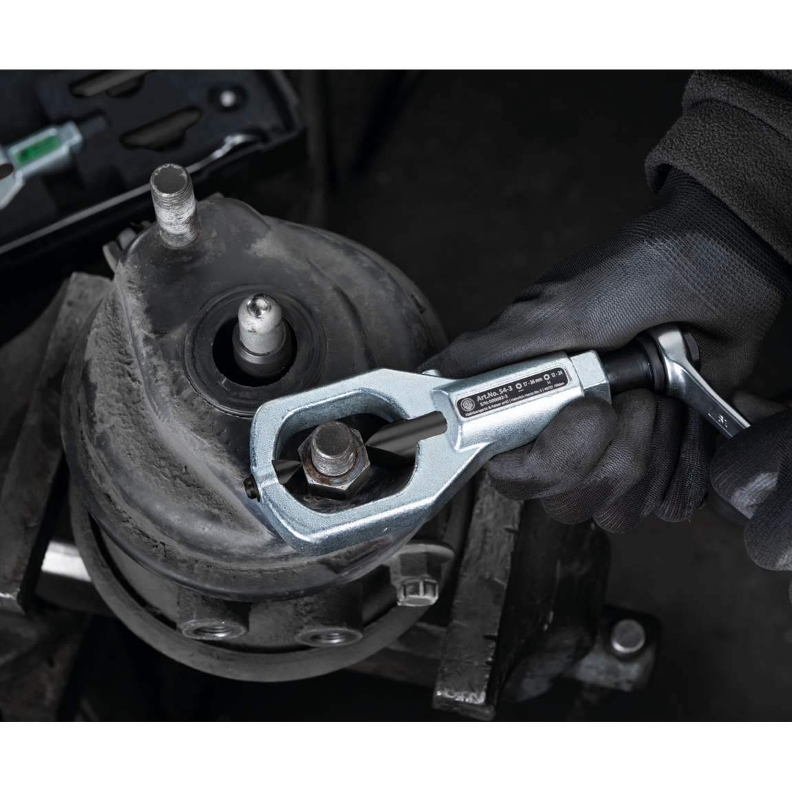 Kukko 54-3 | Double-Edged, Mechanical Nut Splitter 17 mm - 36 mm