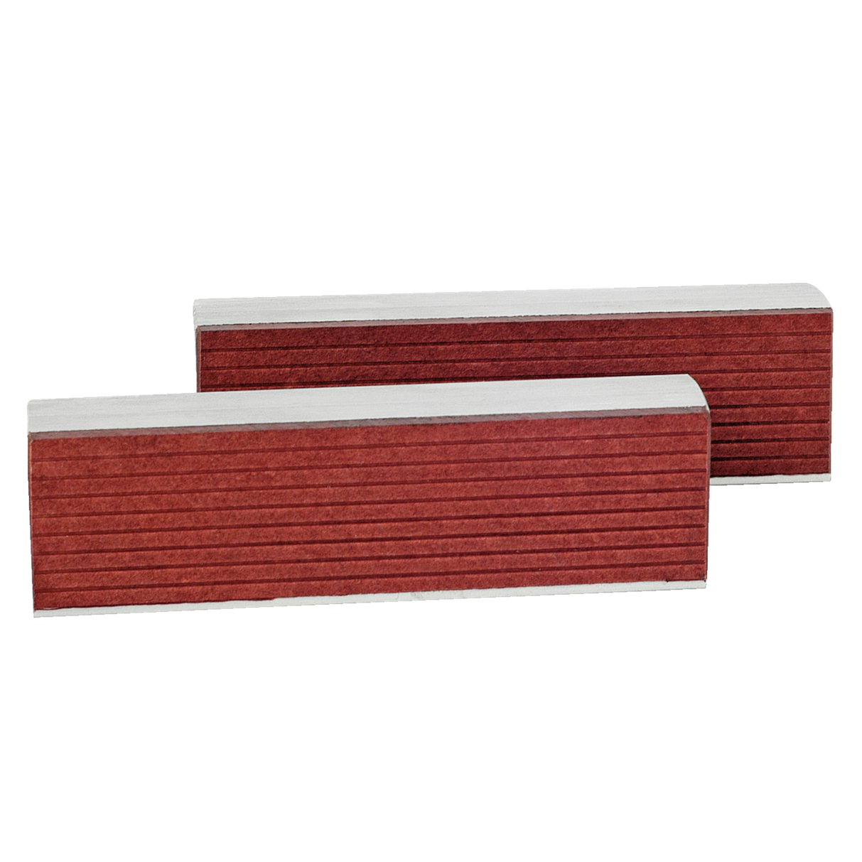 Kukko 545F180 - Magnet strip jaws, felt, red 180 mm
