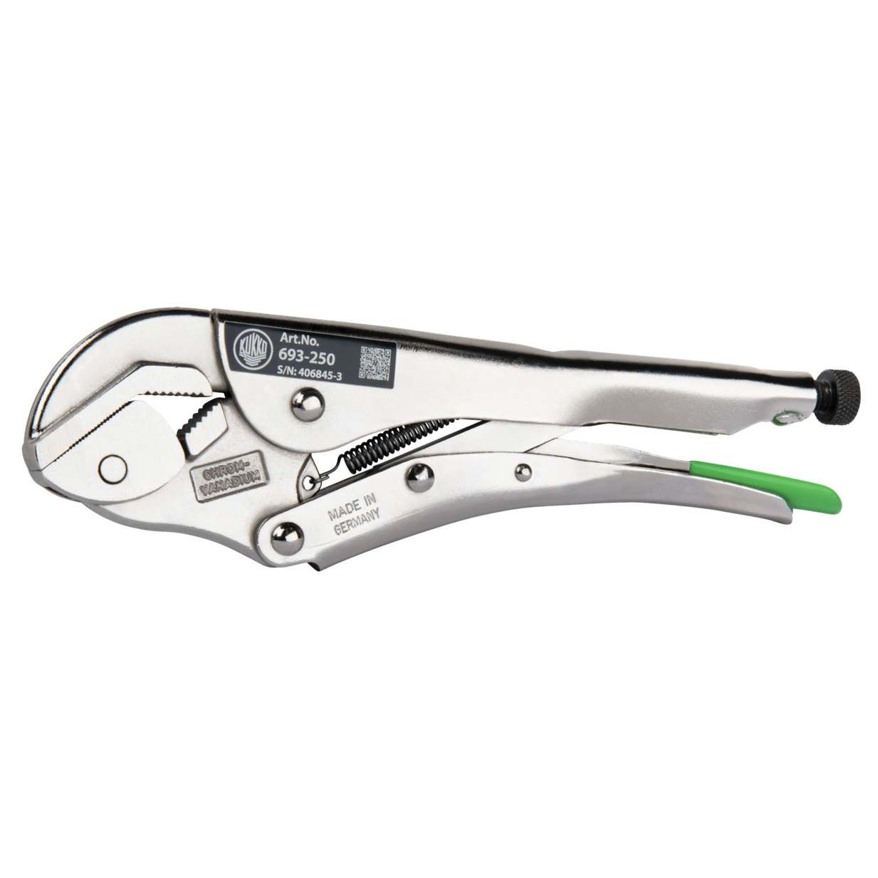 Kukko 693-250 - Parallel Plus Grip Pliers 10"/250 mm