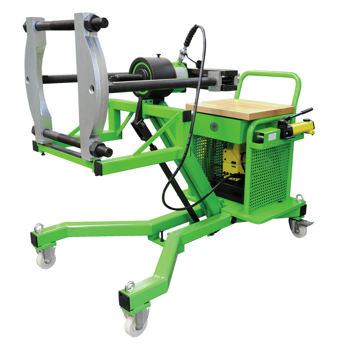 Kukko Goliath-518 - Mobile Hydraulic Puller "GOLIATH", up to spread, 520 mm reach with max. 50 t t tension force