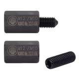 Kukko KS-22-01 | 10-piece sliding hammer set in set with thread adapters in various sizes