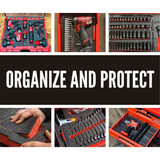 Milwaukee PACKOUT 2 & 3 Drawer Tool Box 48-22-8443 and 48-22-8442 - Kaizen Inserts