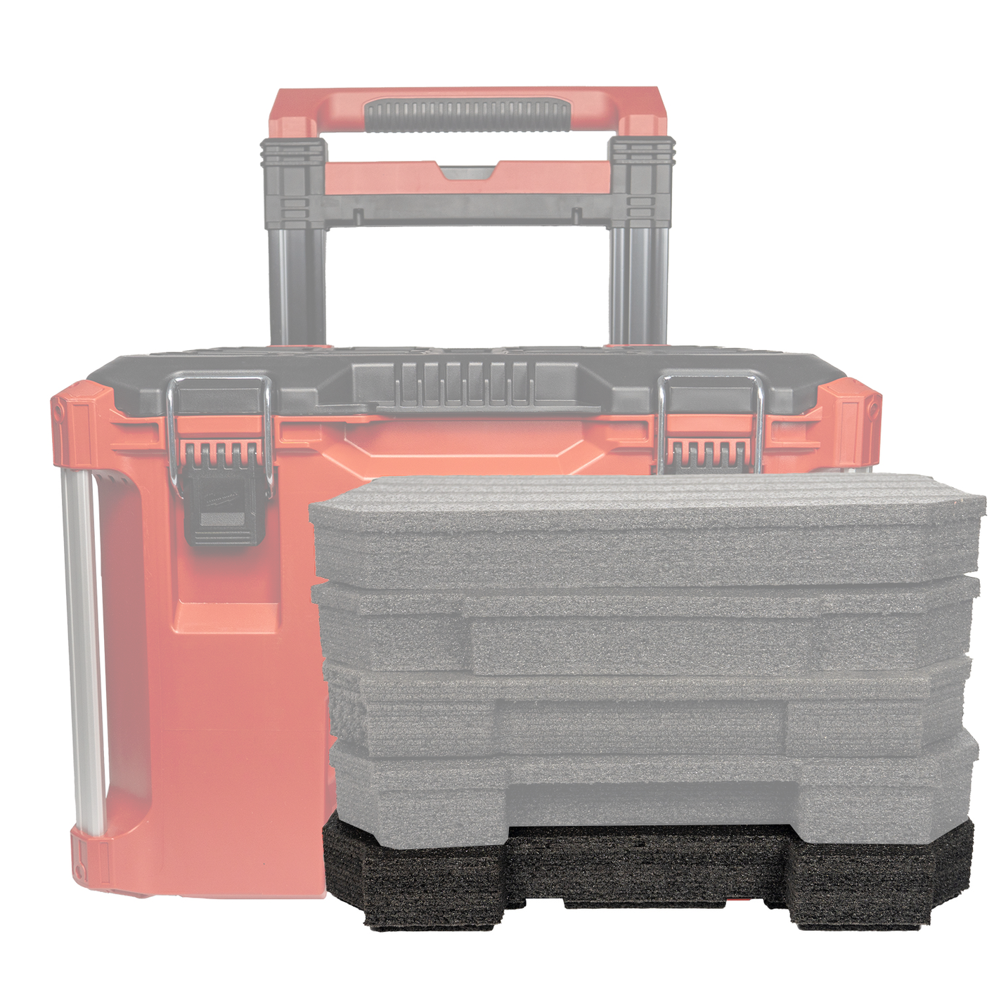 Milwaukee PACKOUT 48-22-8426 Rolling Tool Box - Kaizen Inserts