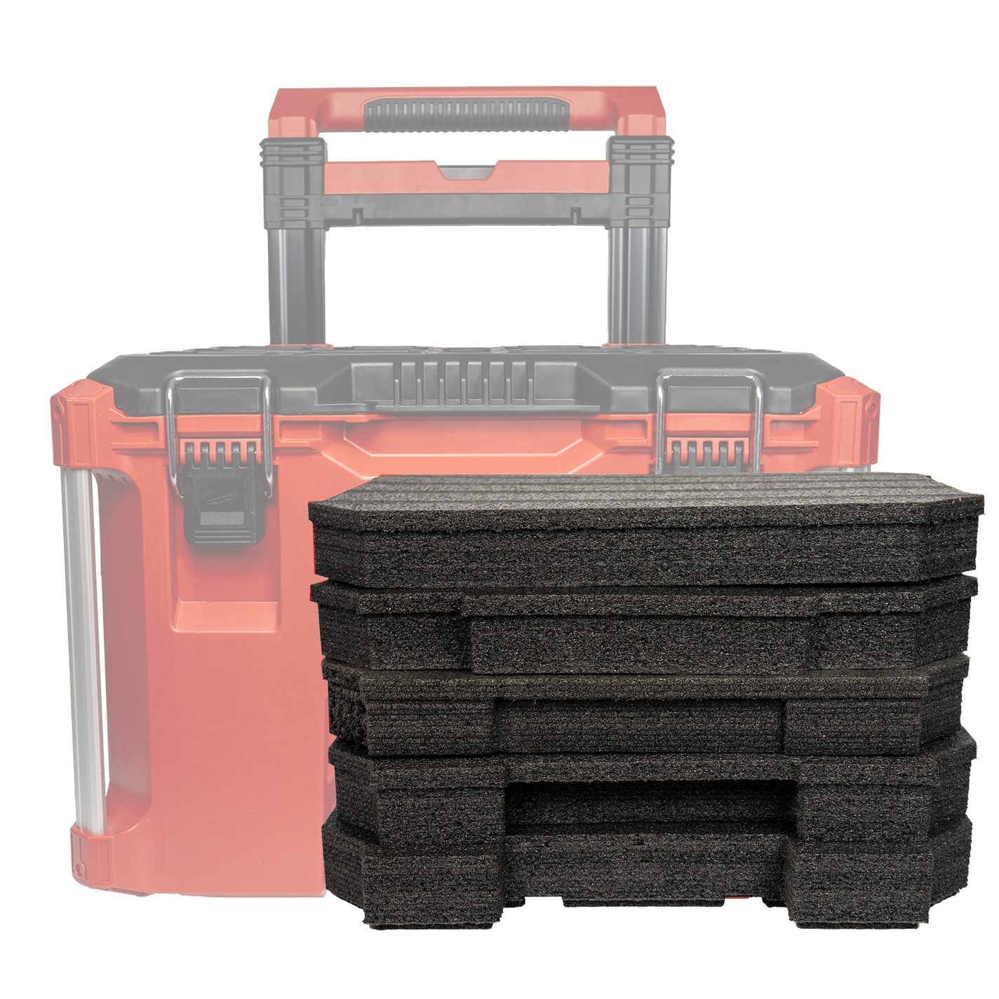 Milwaukee PACKOUT 48-22-8426 Rolling Tool Box - Kaizen Inserts