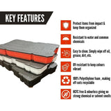 Milwaukee PACKOUT 48-22-8426 Rolling Tool Box - Kaizen Inserts