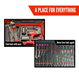 Milwaukee PACKOUT Compact Organizer 48-22-8435 - Kaizen Insert