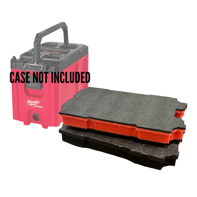 Milwaukee PACKOUT Compact Tool Box 48-22-8422 - Kaizen Inserts