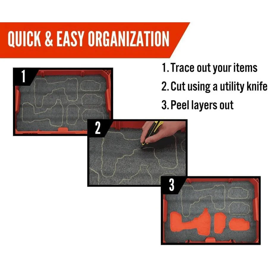 Milwaukee PACKOUT Tool Case 48-22-8450 - Kaizen Inserts Lid Only
