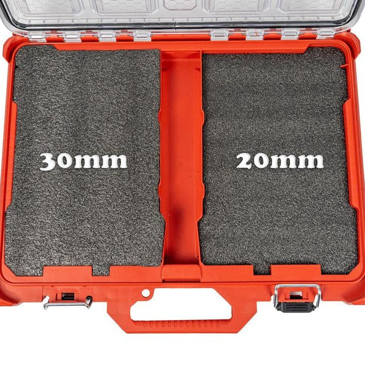 Milwaukee PACKOUT - low profile organizer 48-22-8431 - Kaizen Inserts