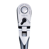 Nepros NBR390AFL 3/8" 90-Tooth Ratchet, Flex, Long