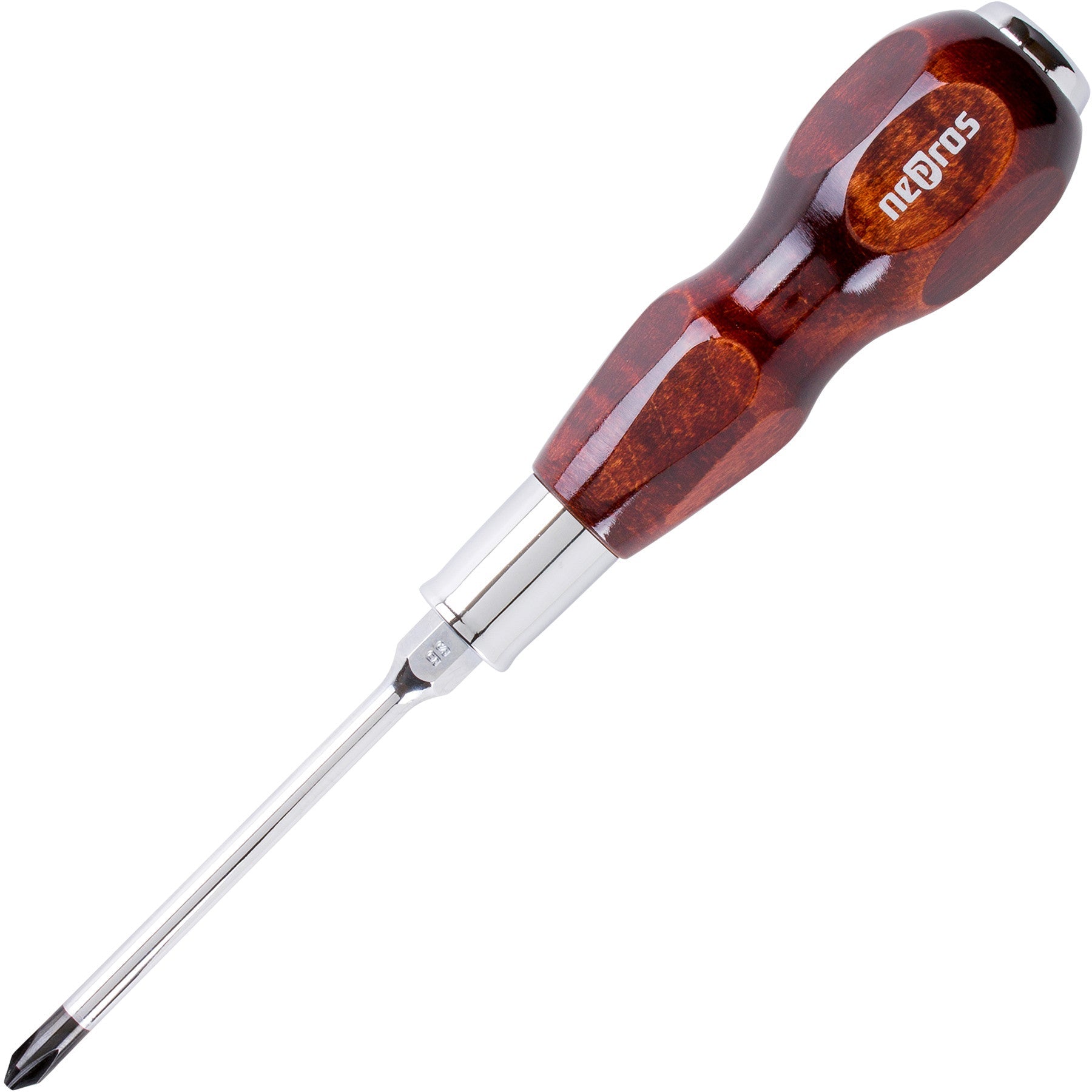 Nepros ND3P JIS Wooden Screwdrivers, Phillips