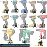 Nöhlster Locking Tool Clip & GroovNüb Bit Holder 1-Pack