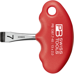 PB 1387 Cross-Handle screwdriver, Pre-formed for Fingers