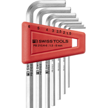 PB 210.H-6 Metric Hex Key L-Wrench Set in a Holder
