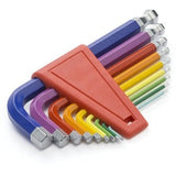 PB 212 H-10 RB Rainbow Key L-Wrenche Set in a Holder