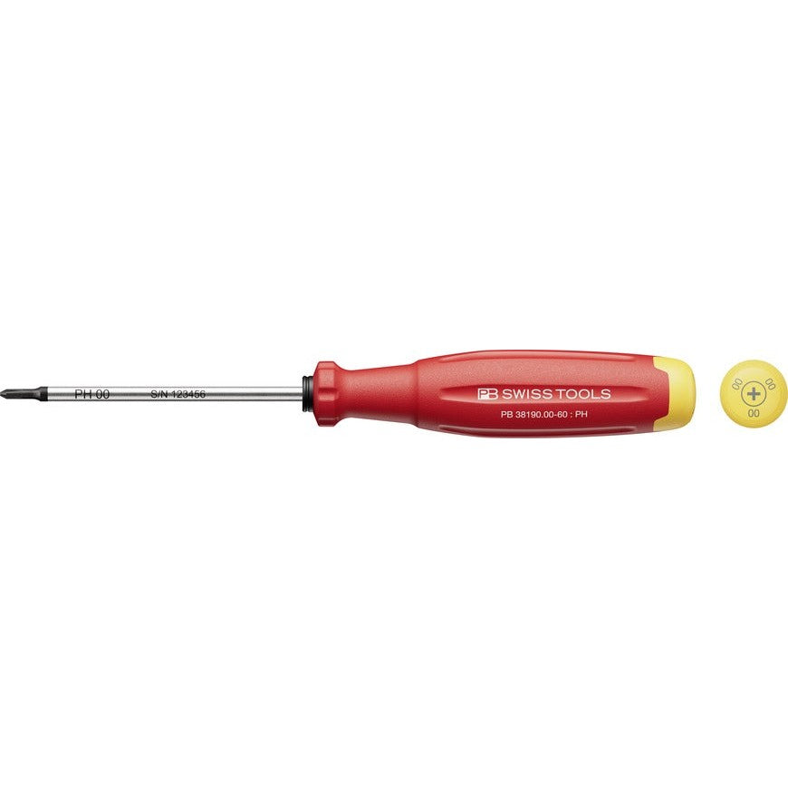PB 38190 SwissGrip Evo Phillips Screwdrivers