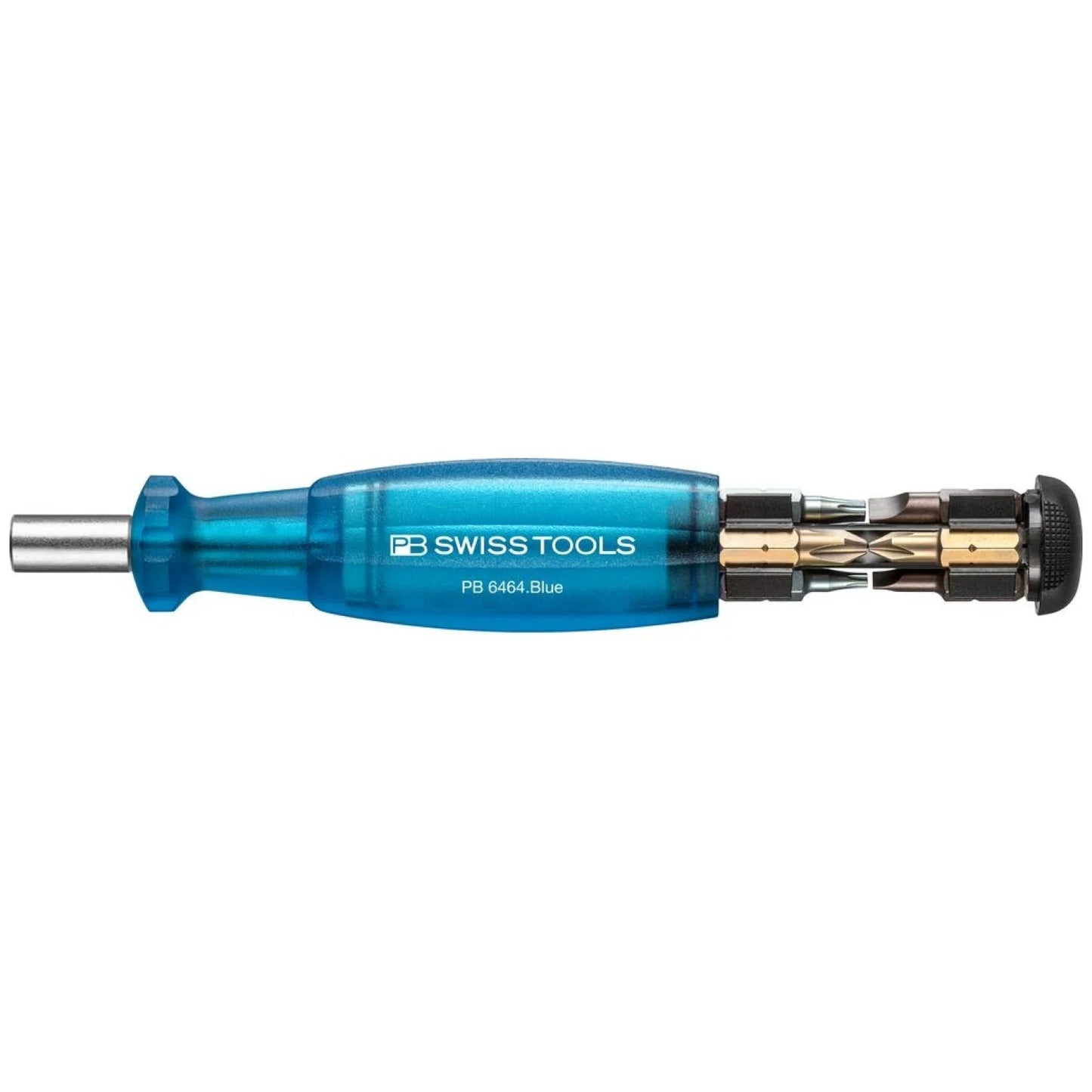 PB 6464 Blue - Insider Pocket Tool with Integrated Bit Magazine, 8 Precision Bits C6