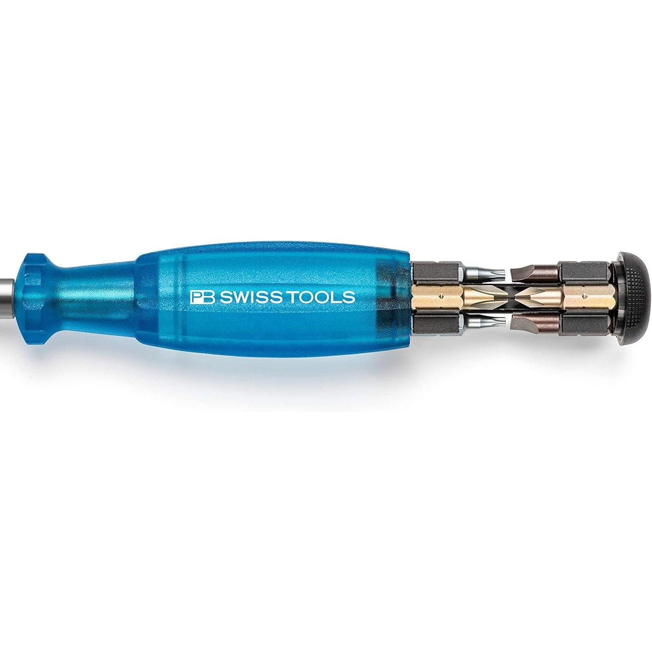 PB 6464 Blue - Insider Pocket Tool with Integrated Bit Magazine, 8 Precision Bits C6