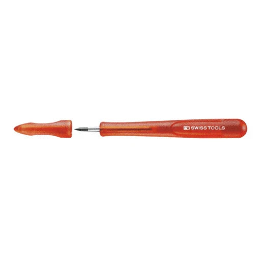 PB 704.K 4-20 - Scriber with tungsten carbide point, protection cap and fastening clip
