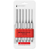 PB 755.B CN - Pin punch, drift punch, octagonal, set in practical plastic holder