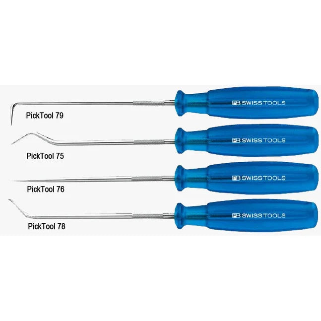PB 7680.CN - PickTool, Multicraft Handle, 4-Piece Set in Self-Service Packaging